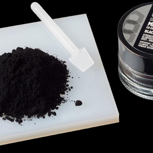 black tint powder