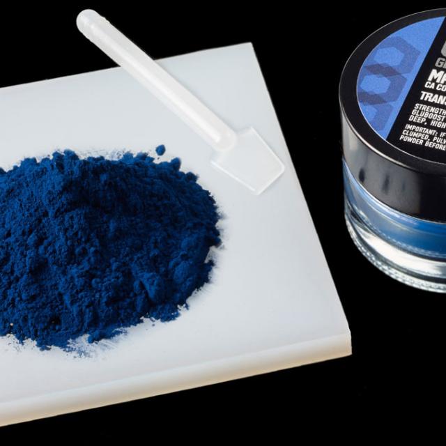 blue tint powder