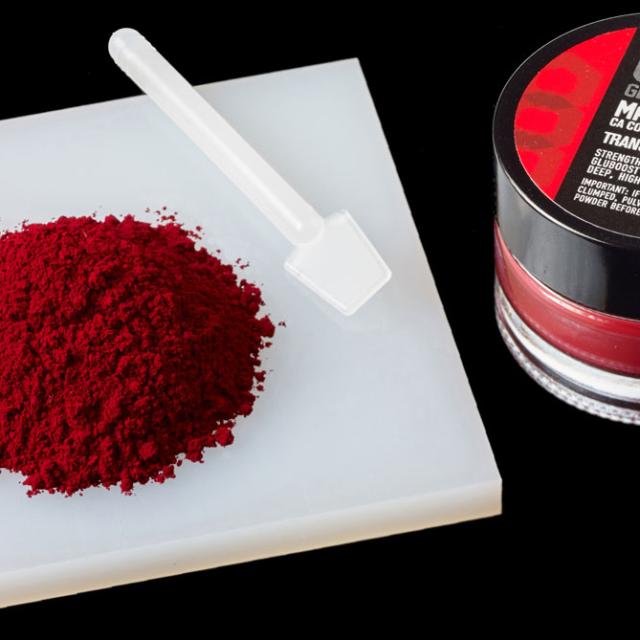 red tint powder