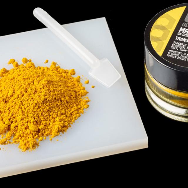 yellow tint powder
