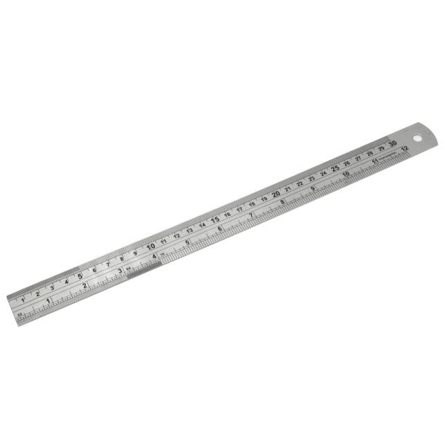12" Steel Rule